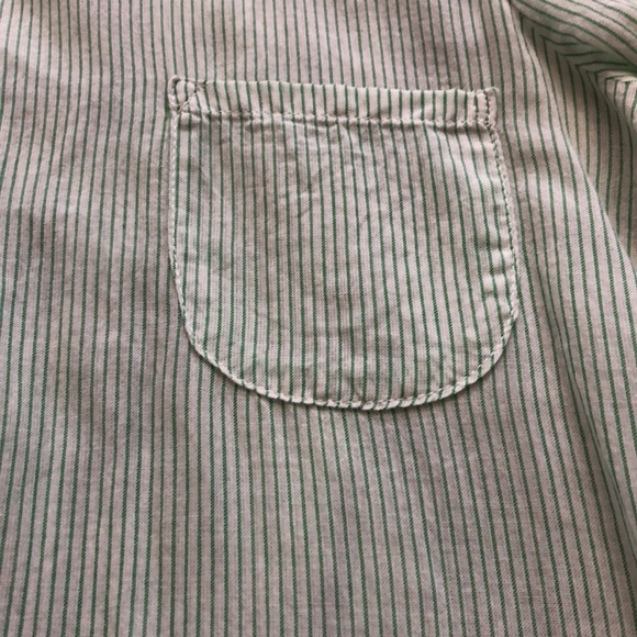 Odille Ruffle-hem button-down blouse - Picture 3 of 7